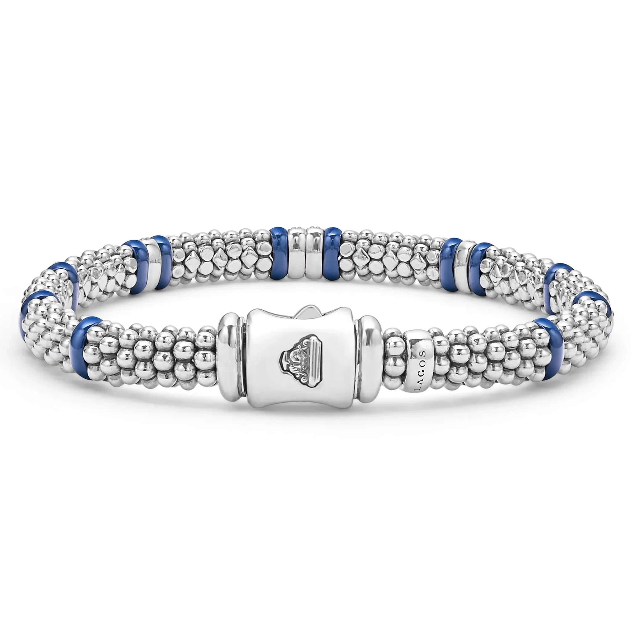 4-Station Diamond Caviar Bracelet for Women | 6mm Round Cut Sparkling Tennis Bracelet | Perfect for Weddings, Parties & Special Occasions