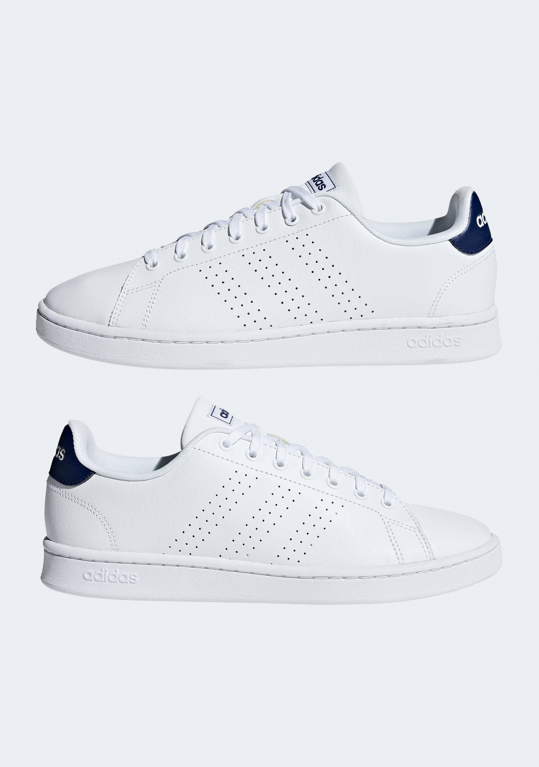Adidas Men's Advantage Tennis Shoes - Lightweight Comfort & Support for Court Performance | Perfect for Casual Wear & Sports Activities