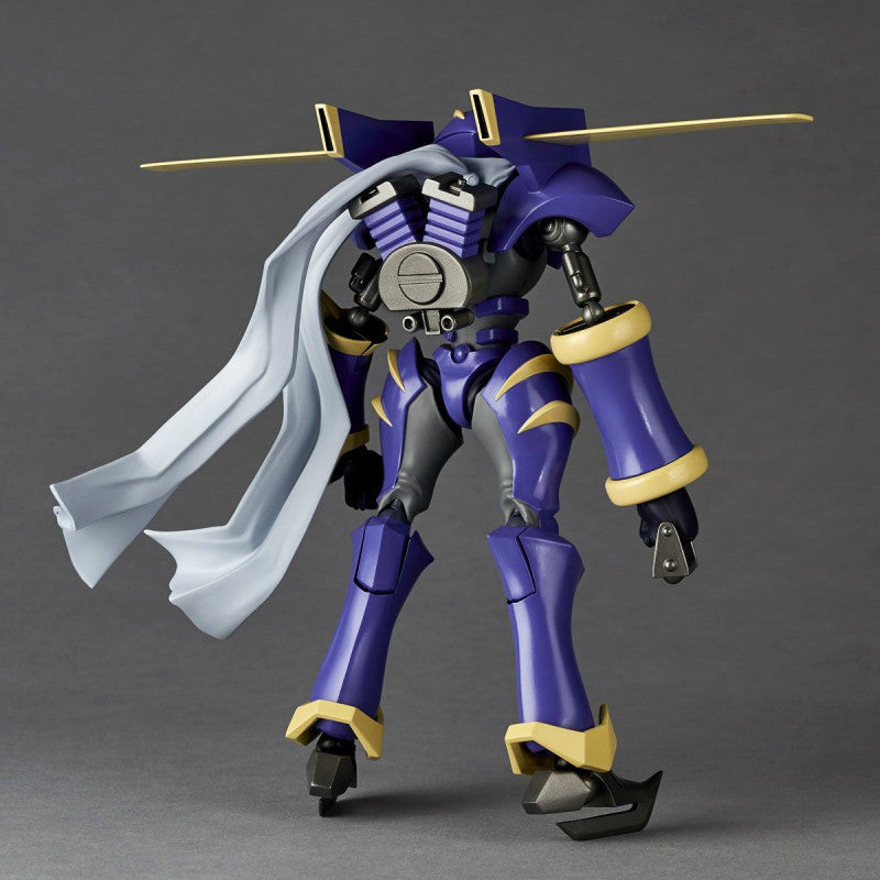 Amazing Yamaguchi Revoltech Action Figure - Complex Junk Warrior NR056 - Highly Articulated Collectible for Anime Fans & Model Kit Enthusiasts - Perfect for Display, Photography & Action Scenes