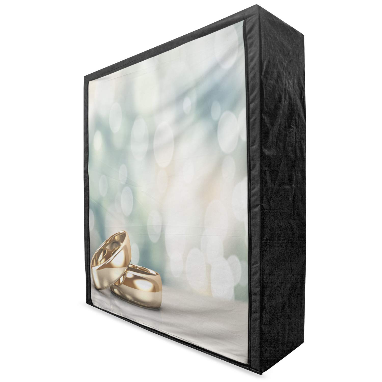 Ambesonne Wedding Portable Fabric Wardrobe - 59