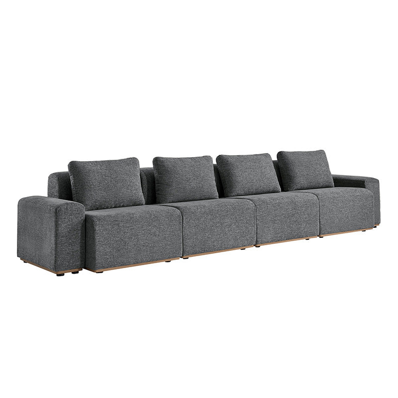 Premium Terra Cloud Sofa with Built-in Table - Modern Comfort for Living Room, Lounge & Outdoor Relaxation