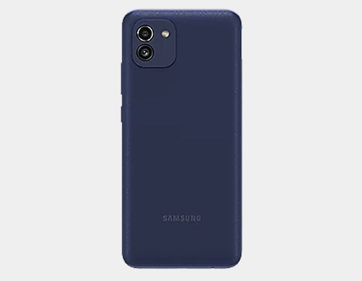 Samsung Galaxy A03 A035M 32GB 3GB RAM Dual SIM Unlocked GSM Smartphone - Latin America Version (Blue) | Perfect for Travel, Work & Everyday Use