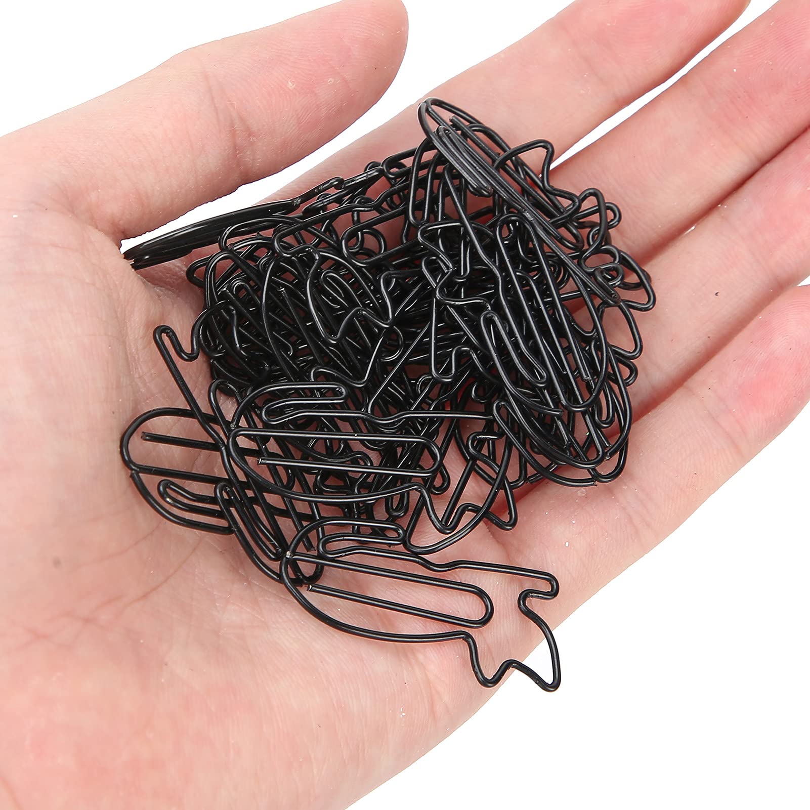 30PCS Cat-Shaped Paper Clips - Rustproof Wire Note Holders for Office, School & Home Organization | Cute Stationery Supplies for Notebooks, Documents & Bulletin Boards