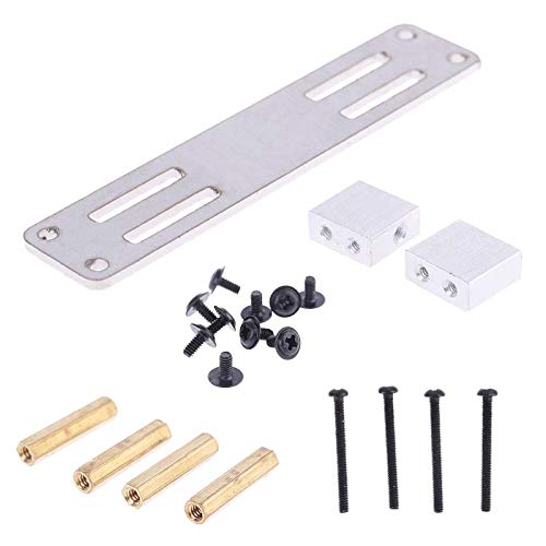 Upgraded Metal Servo Fixed Mount Bracket Kit Replacement Part for MN D90 D91 RC Truck Car - Durable Off-Road Crawler Accessory for RC Vehicle Upgrades