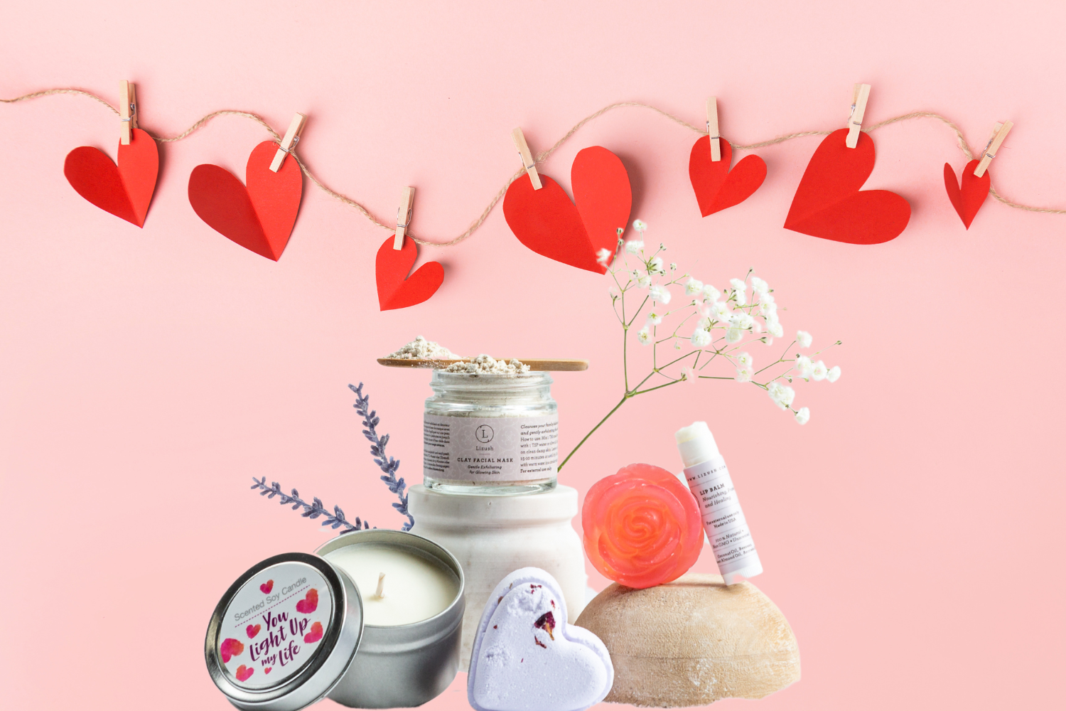 Natural Skincare Gift Set for Women - Organic Face & Body Care Kit - Perfect for Mother's Day, Birthday, Anniversary, Sister & BFF - Spa Day Essentials & Self Care Package
