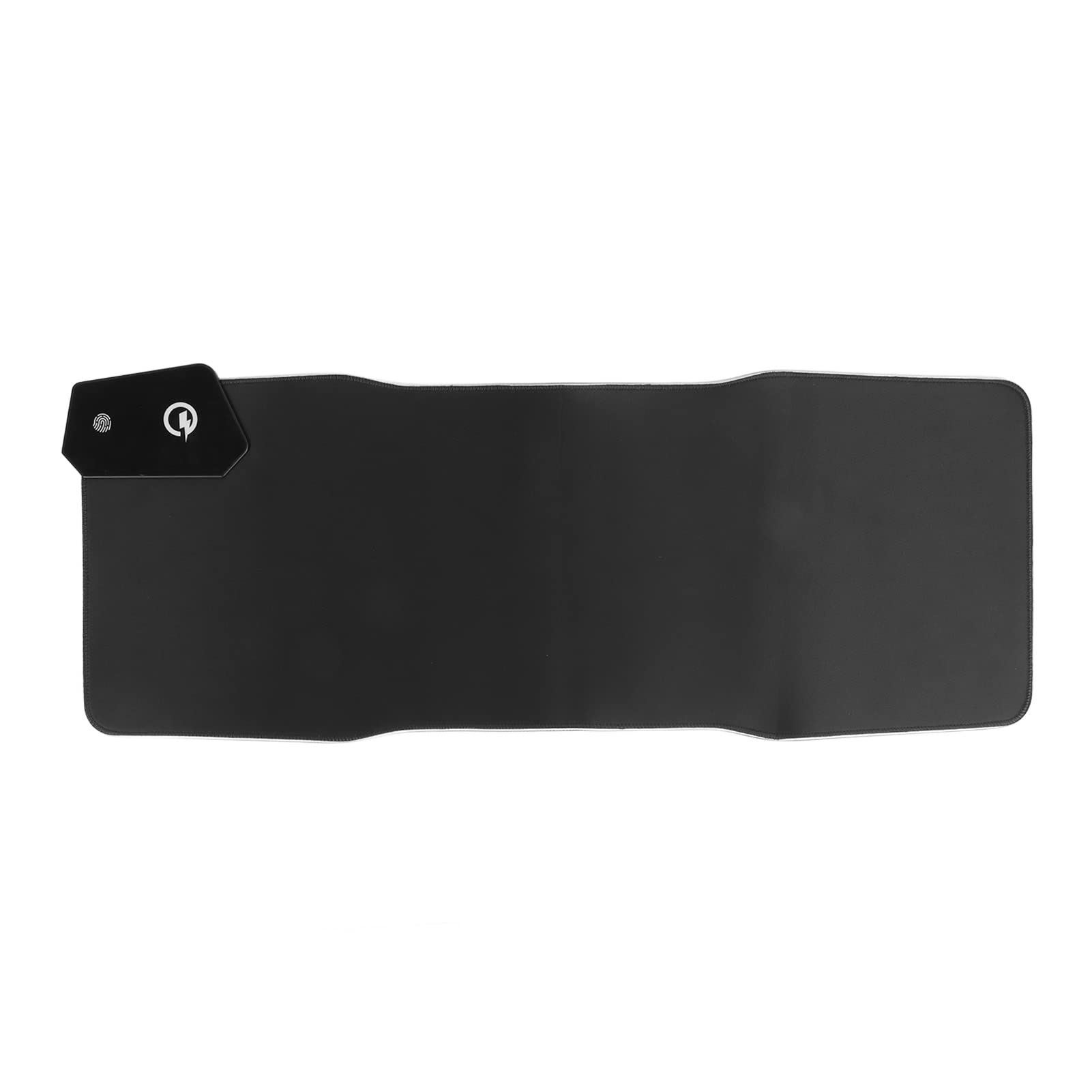31x14 Inch Large RGB Gaming Mouse Pad with Fast Wireless Charger - Adjustable LED Mouse Mat for iPhone, Samsung & Qi Devices | Perfect for Gaming, Office & Home Workspace