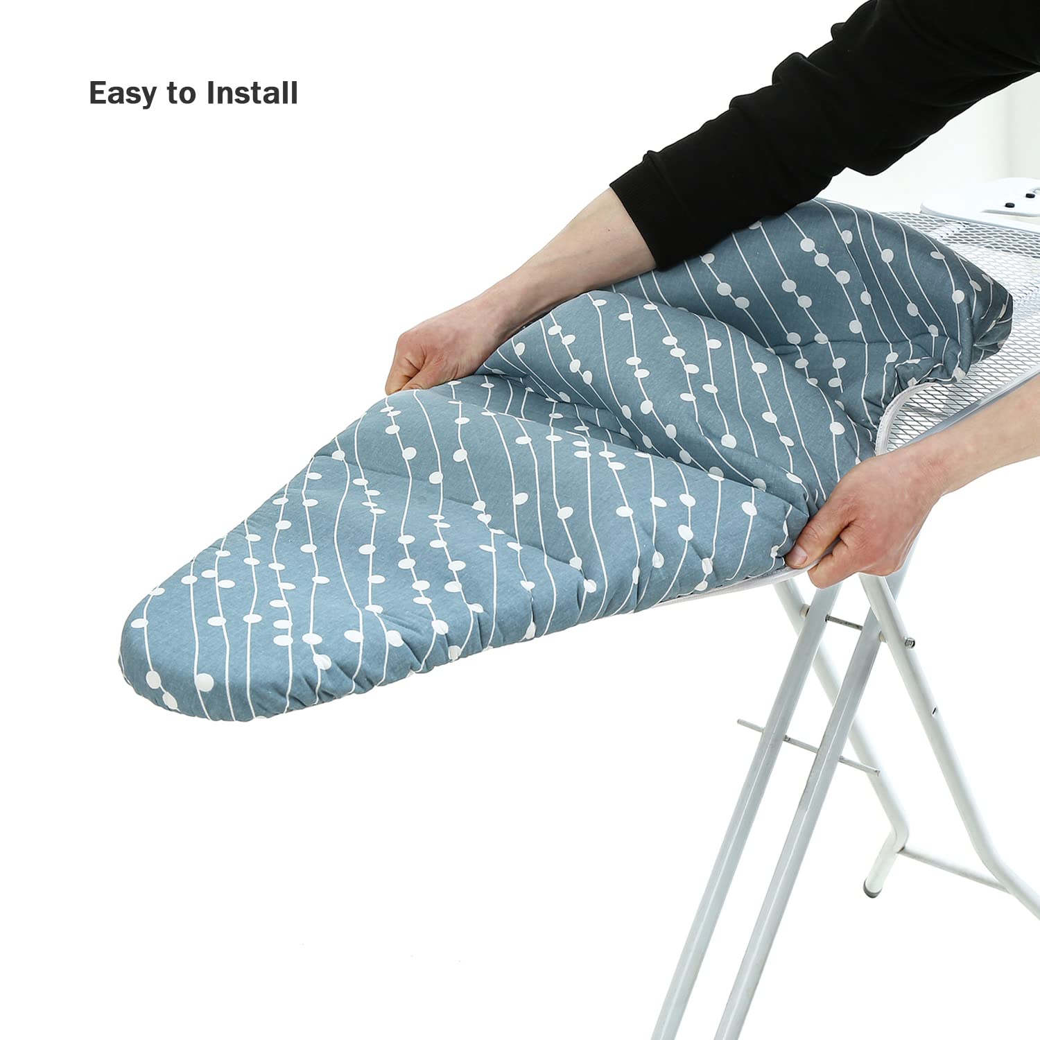 Premium Ironing Board Cover and Pad - Standard Size 15