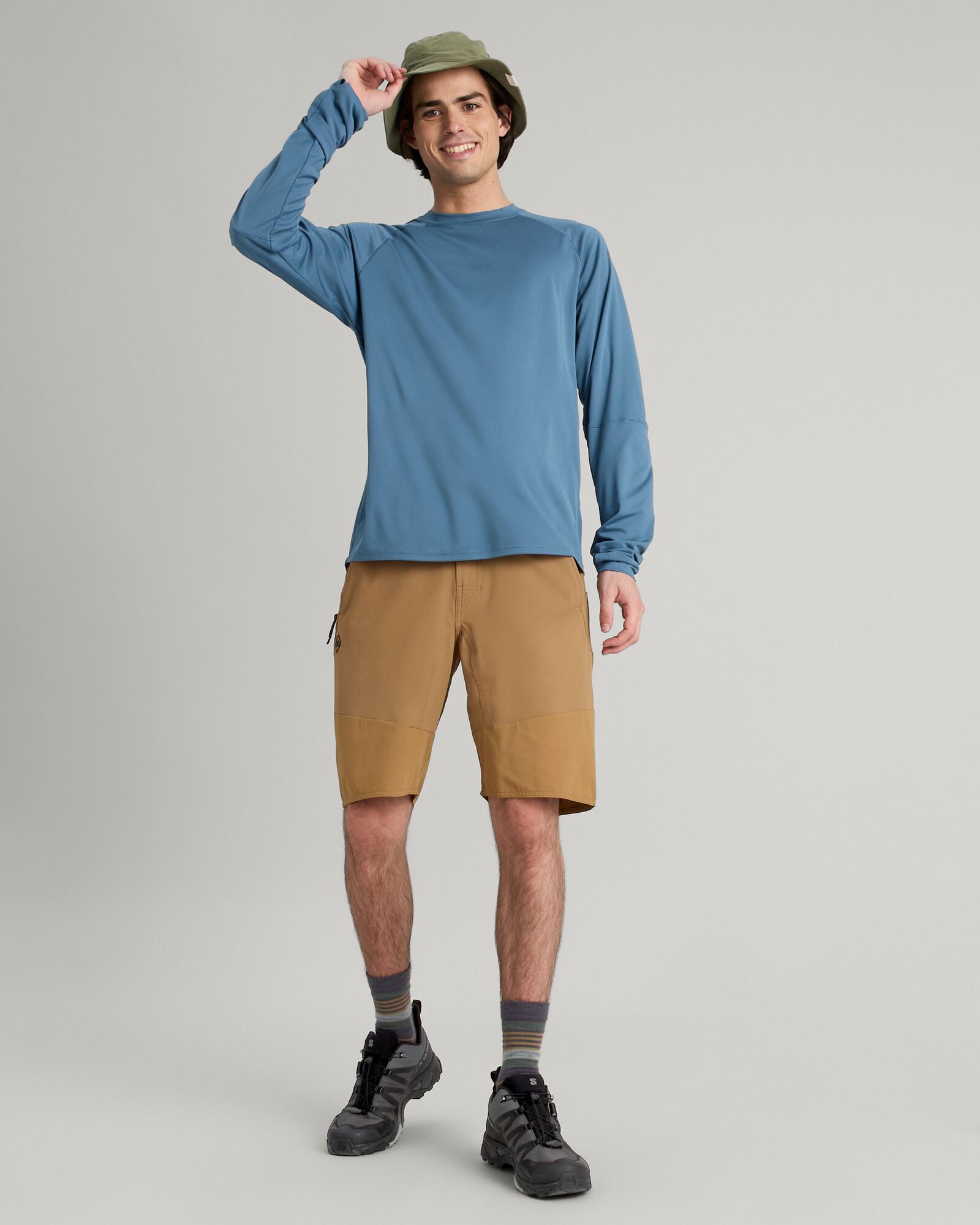 Men's ULT Hike Shorts - Durable Canvas Hiking Shorts for Outdoor Adventures | Perfect for Camping, Hiking & Trail Running