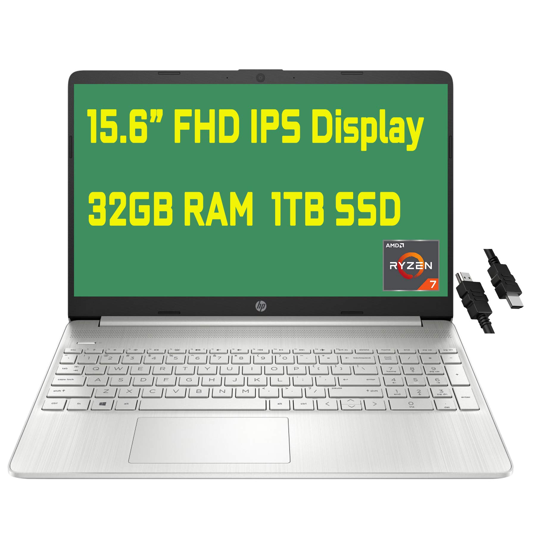 HP Flagship Laptop 15 Business Computer - 15.6