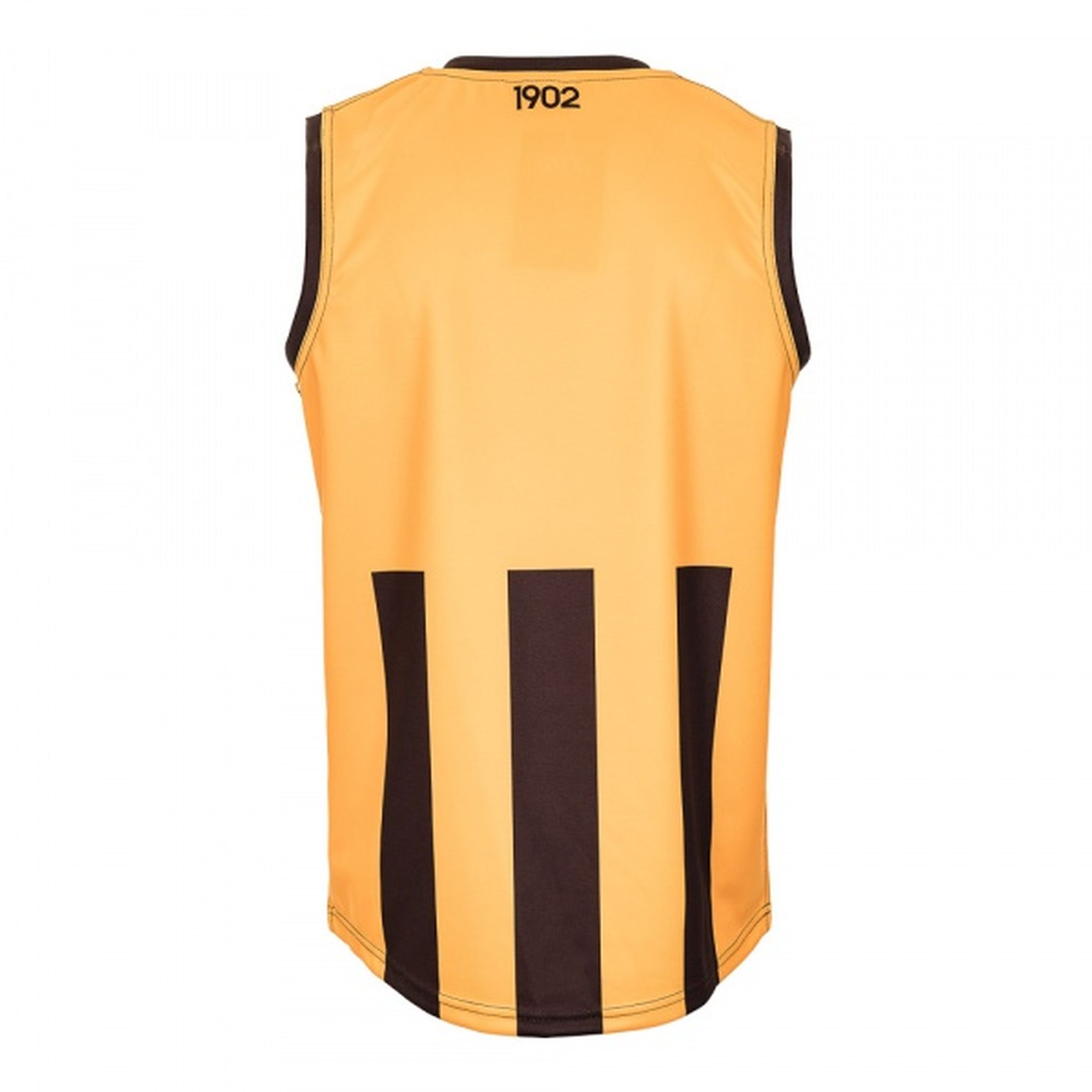 Burley Sekem Hawthorn Hawks AFL Home Kids Replica Guernsey - Official Youth Jersey for AFL Fans & Sports Enthusiasts | Perfect for Game Day, School Sports & Fan Events