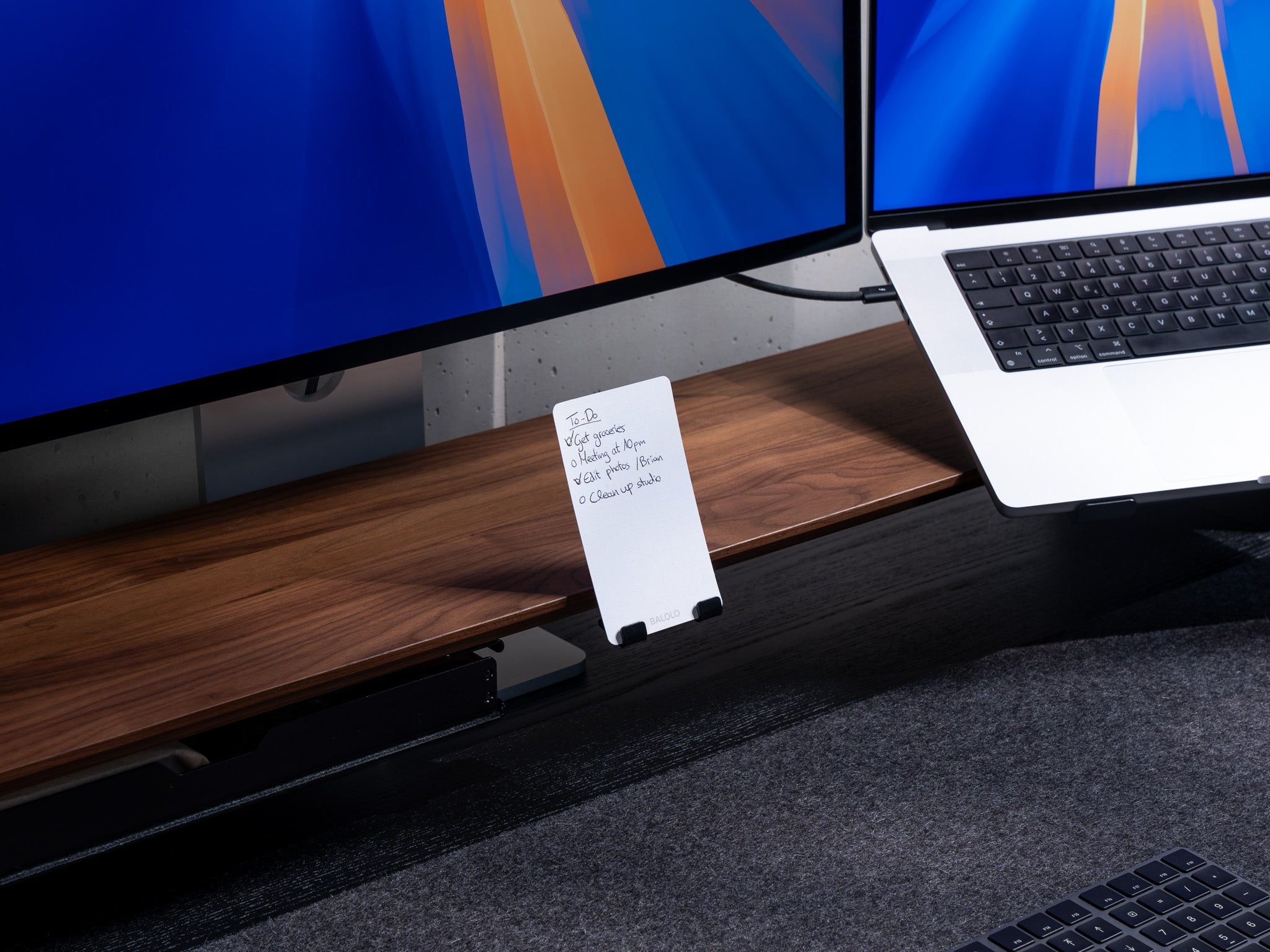 Solo To-Do List Card Holder - Organize Your Daily Tasks & Notes - Perfect for Office, Home, and Travel Use