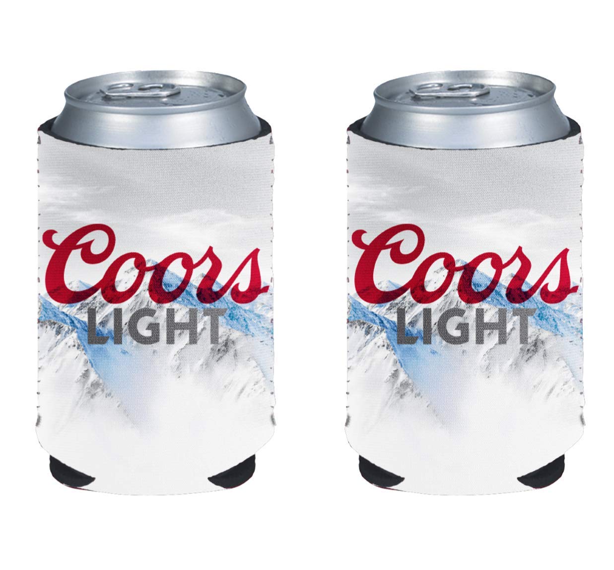 Kolder Licensed Beer Can & Bottle Cooler - Insulated Neoprene Sleeve for Beverage Huggie Holders - Keep Drinks Cold at BBQs, Tailgates & Outdoor Events
