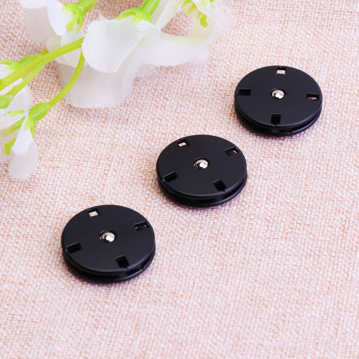 Ciieeo 10pcs Metal Snap Fasteners Buttons - Sew-on Press Studs for Jeans, Garments & Clothing - Decorative Sewing Craft Accessories | Perfect for DIY Denim Repair, Jacket Closures & Fashion Crafts
