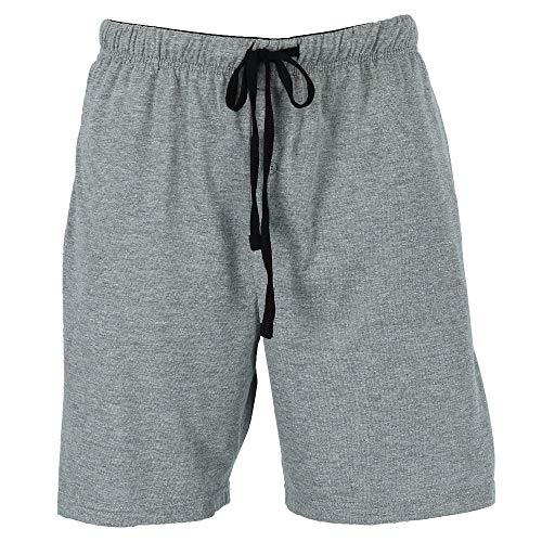 Hanes Men's Big and Tall Knit Sleep Shorts with Pockets - 3 Pack | Soft Lounge Shorts for Sleeping, Relaxing & Home Wear | Comfortable Nightwear for Tall Men