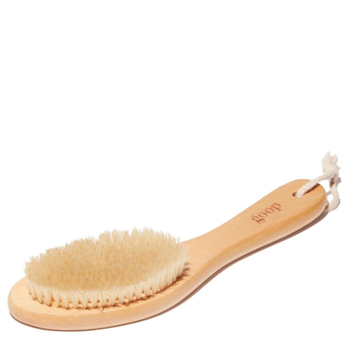 G.Tox Ultimate Dry Brush for Body Exfoliation & Lymphatic Drainage – Natural Bristle Skin Brush for Cellulite Reduction & Detox – Perfect for Dry Brushing Routine & Spa Day at Home