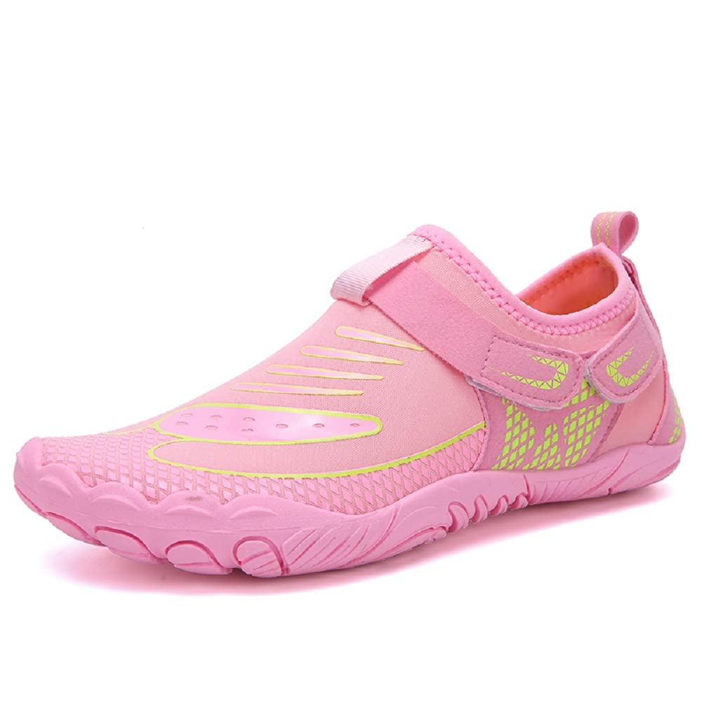 Tongzone Quick-Dry Water Shoes for Men & Women - Barefoot Aqua Shoes for Swimming, Hiking, Beach, Pool & Water Sports | Lightweight Athletic Water Shoes for Outdoor Activities