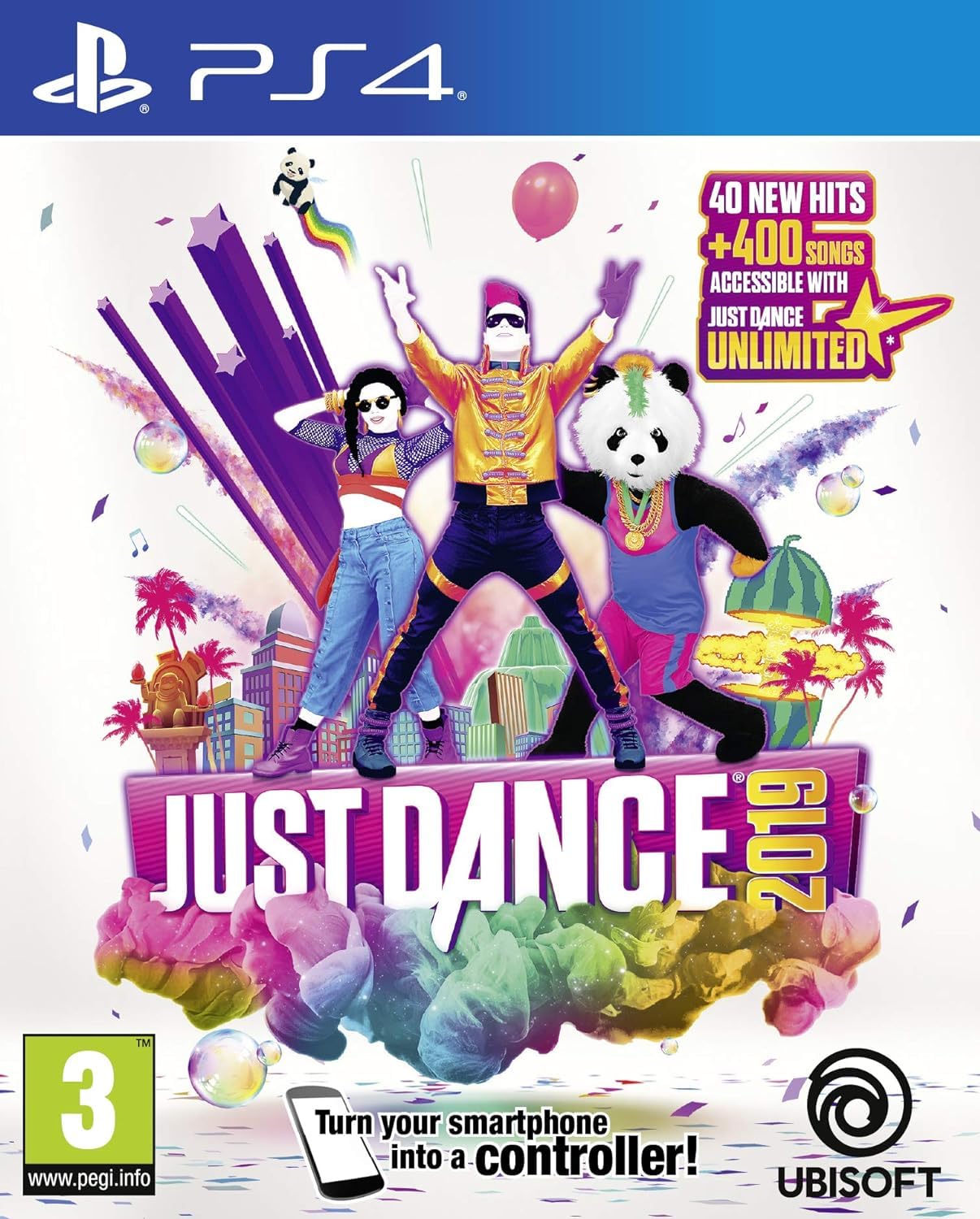 Just Dance 2019 for PS4 - Dance Video Game with 40+ Hit Songs | Family Party & Fitness Workout Game for All Ages