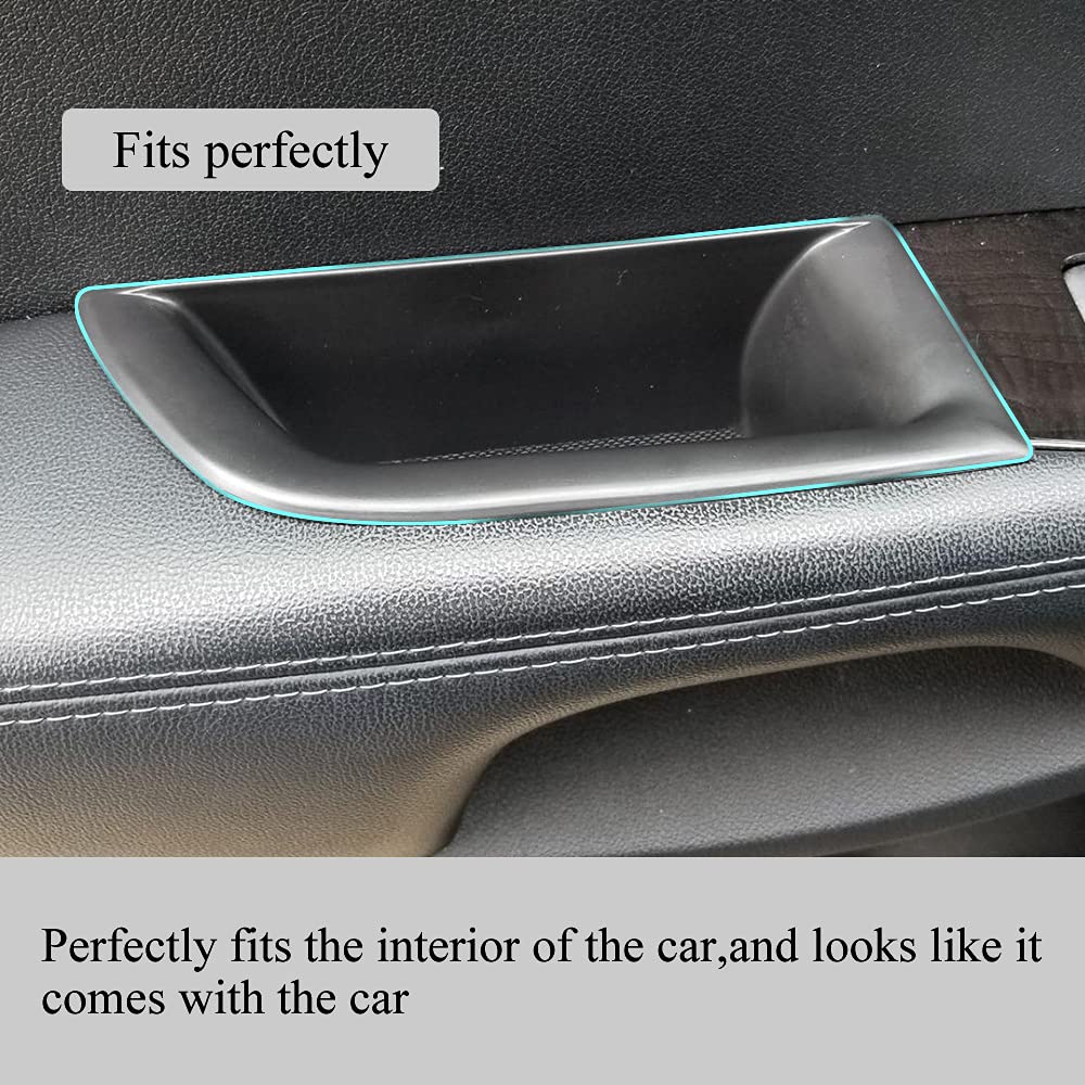 Vesul Front Row Door Organizer Grab Tray for Kia Sorento 2016-2020 | ABS Car Accessory | Armrest Phone Holder & Storage Tray | Perfect for Road Trips, Daily Commute and Family Travel