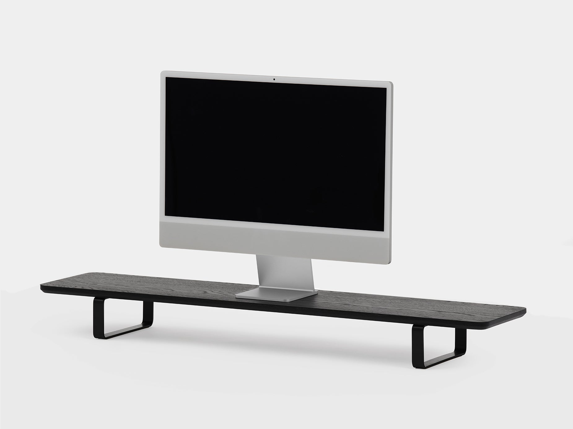 Dual Monitor Stand for Desk - Adjustable Computer Monitor Riser with Shelf - Perfect for Home Office, Gaming Setup & Workspace Organization