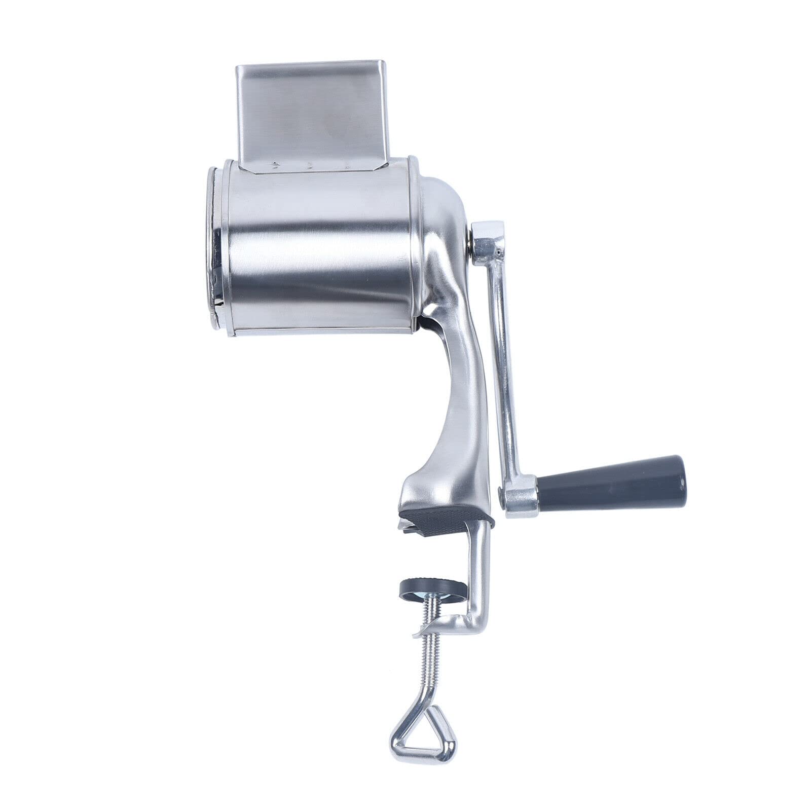 5-in-1 Rotary Grater - Stainless Steel Food Mill for Grating Cheese, Nuts, Chocolate & Vegetables | Kitchen Gadget for Baking, Cooking & Meal Prep