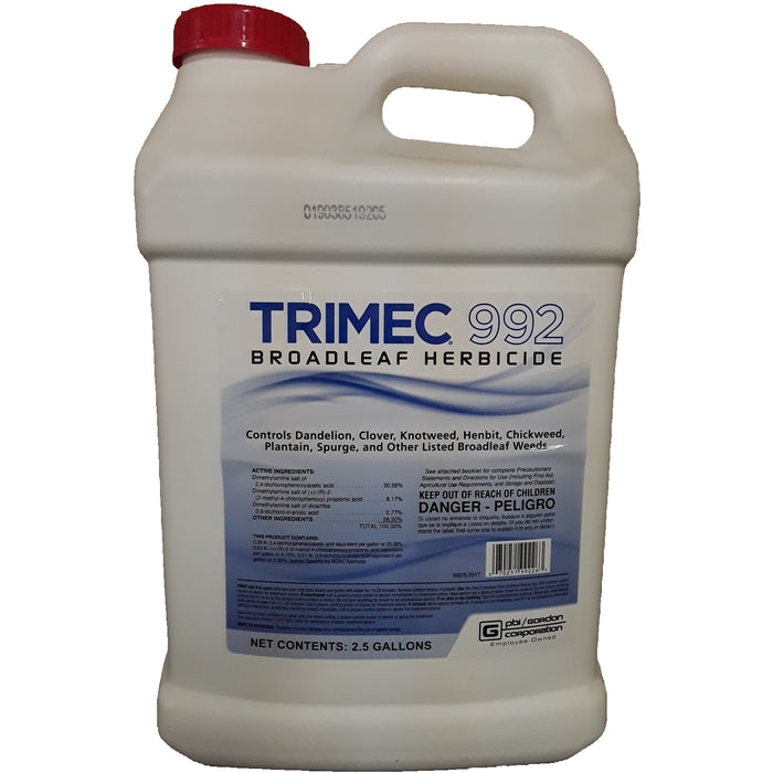 Trimec 992 Herbicide - Professional Weed Killer for Lawns, Pastures & Turf - Controls Broadleaf Weeds - Ideal for Residential & Commercial Landscaping