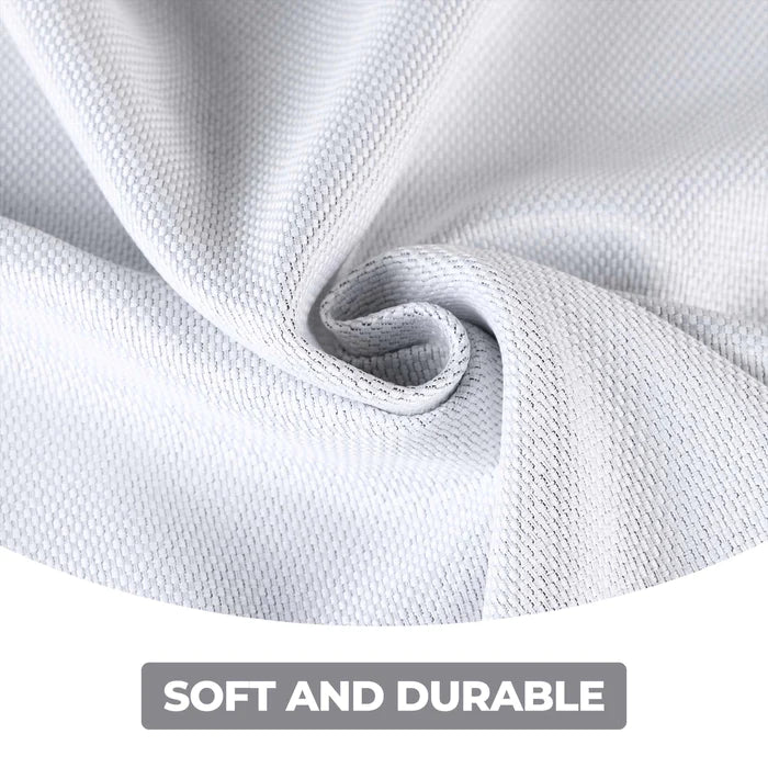 Blackout Curtains Set of 2 Panels - Jaxon Textured Room Darkening Window Drapes for Bedroom, Living Room & Home Theater (54x84 Inches)