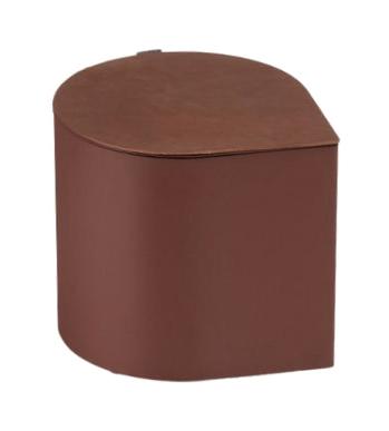Modern Midj Drop Coffee Table - Minimalist Wooden Living Room Furniture for Small Spaces - Perfect for Apartments, Condos & Cozy Home Decor
