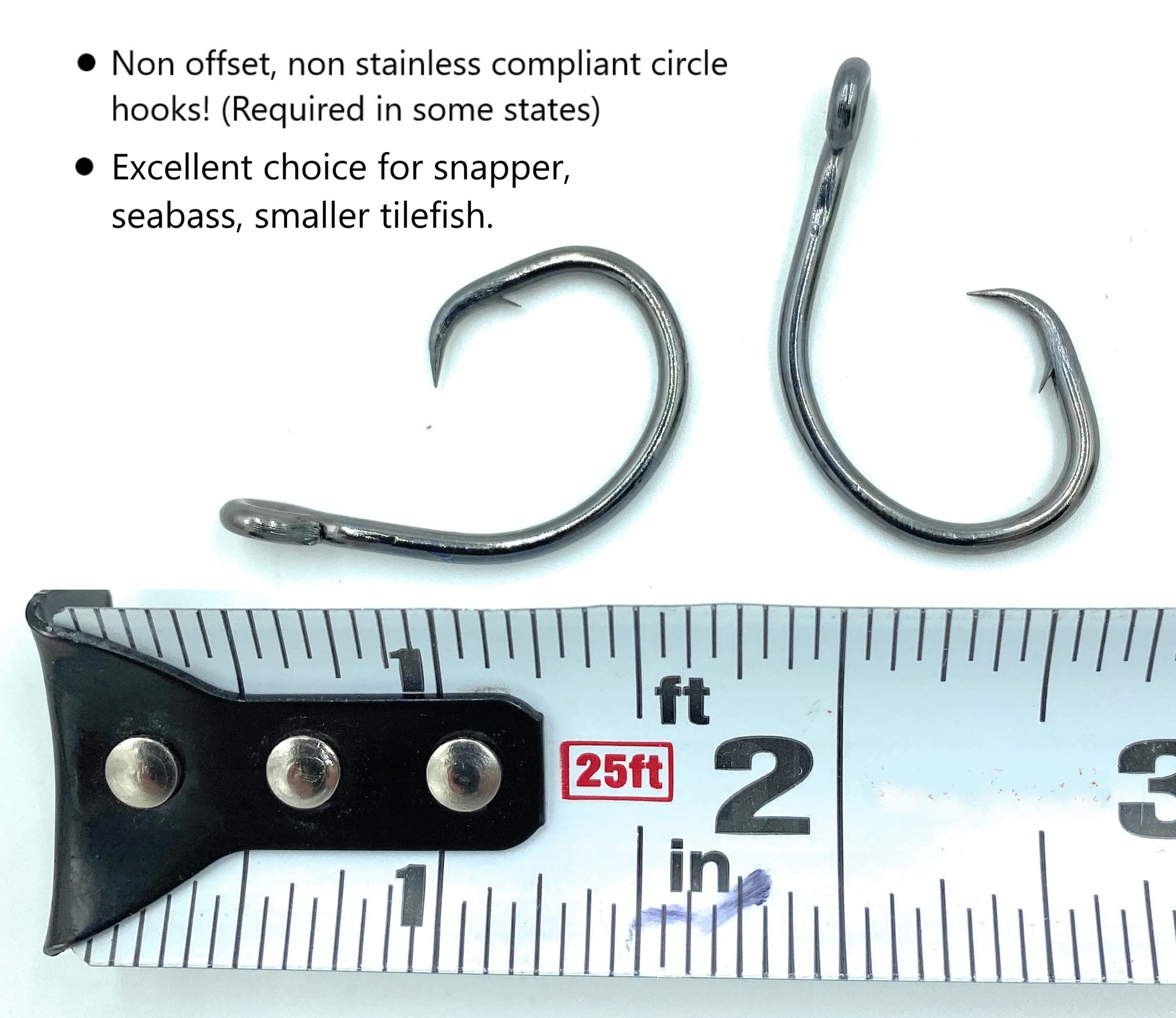 6/0 Deep Drop Snapper Fishing Rig Bundle - 3 Rigs, 2 LED Deep Drop Lights, 2 Heavy Deep Drop Weights for Offshore Bottom Fishing | Perfect for Deep Sea Snapper, Grouper & Tilefish Angling