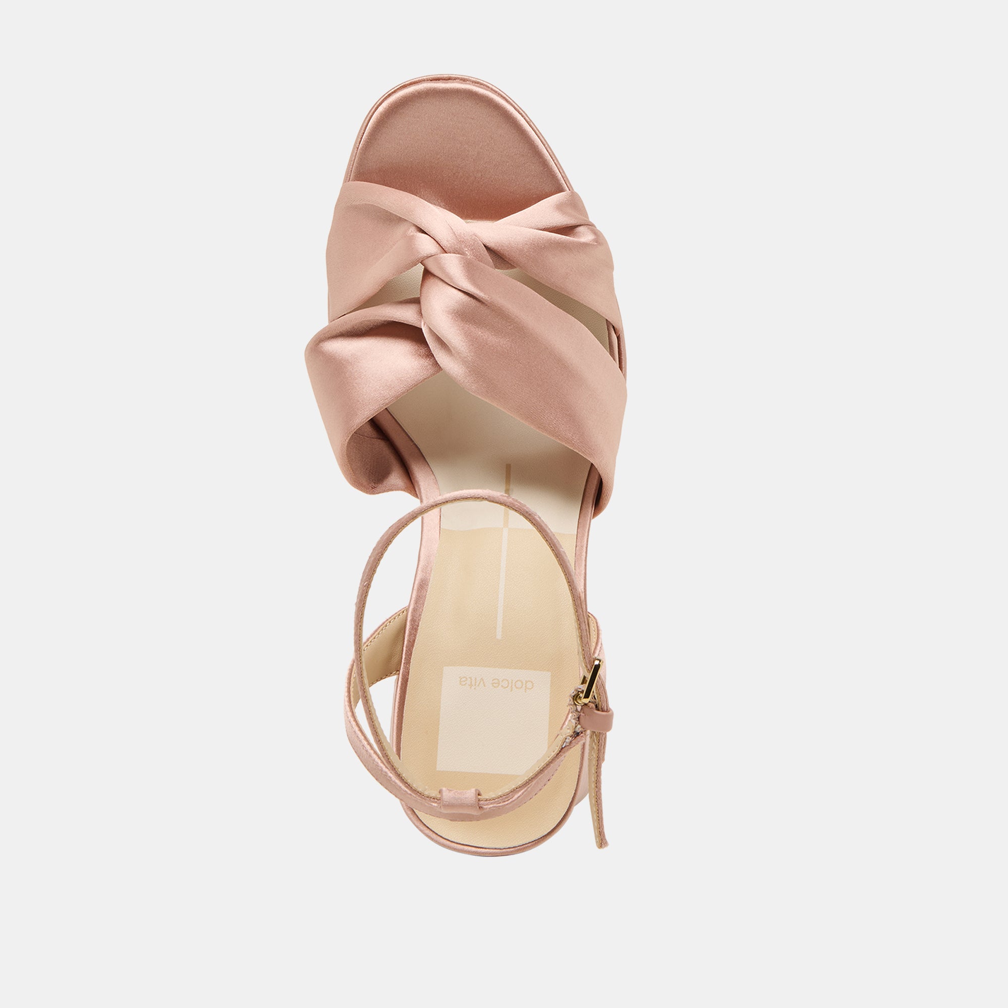 PARLO Women's Blush Satin Heels - Elegant High Heel Pumps for Party, Wedding & Evening Events