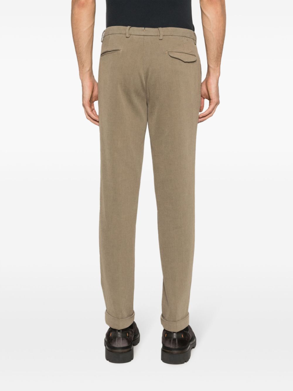 Briglia Women's Casual Beige Trousers - Comfortable High Waist Pants for Work, Office & Everyday Wear