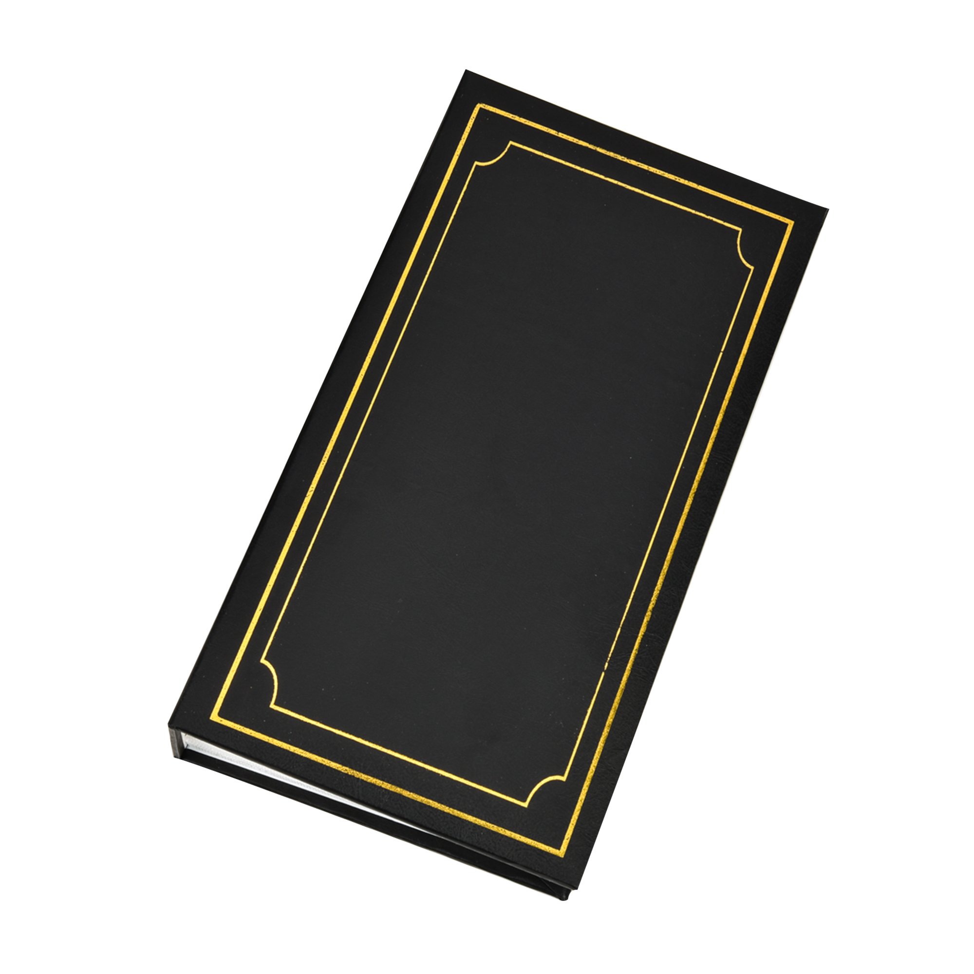 6x4 Inch Black Padded Photo Album with Slip Cover - Holds 300 Photos | Perfect for Wedding, Travel & Family Memories Preservation