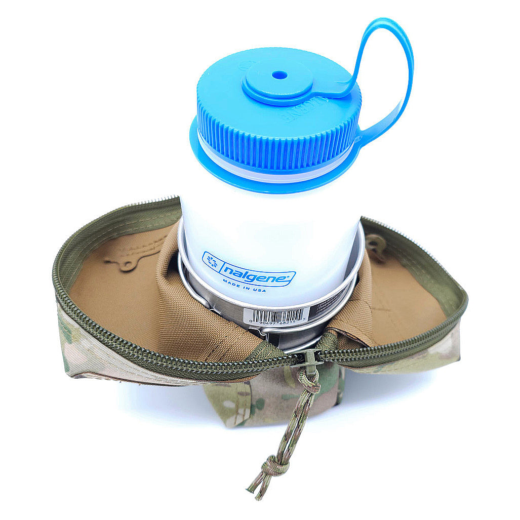 Esstac Nalgene GP Pouch with 2 Malice Clips - Durable USA-Made Water Bottle Holder for Hiking, Camping & Outdoor Adventures