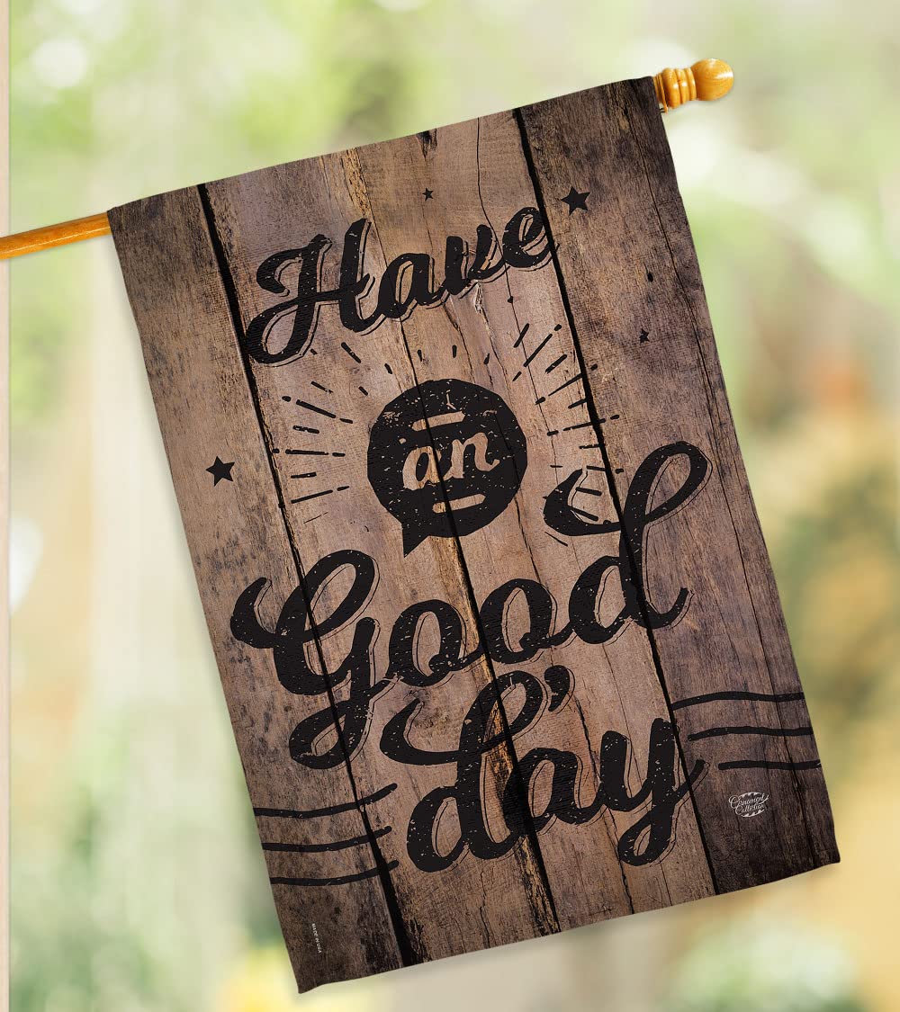 Sweet Life Inspirational Garden House Flag Set - Double-Sided Spiritual Hope Love Wisdom Banner for Yard Decor, Made in USA | Perfect for Front Porch, Patio & Outdoor Positive Vibes Decorations