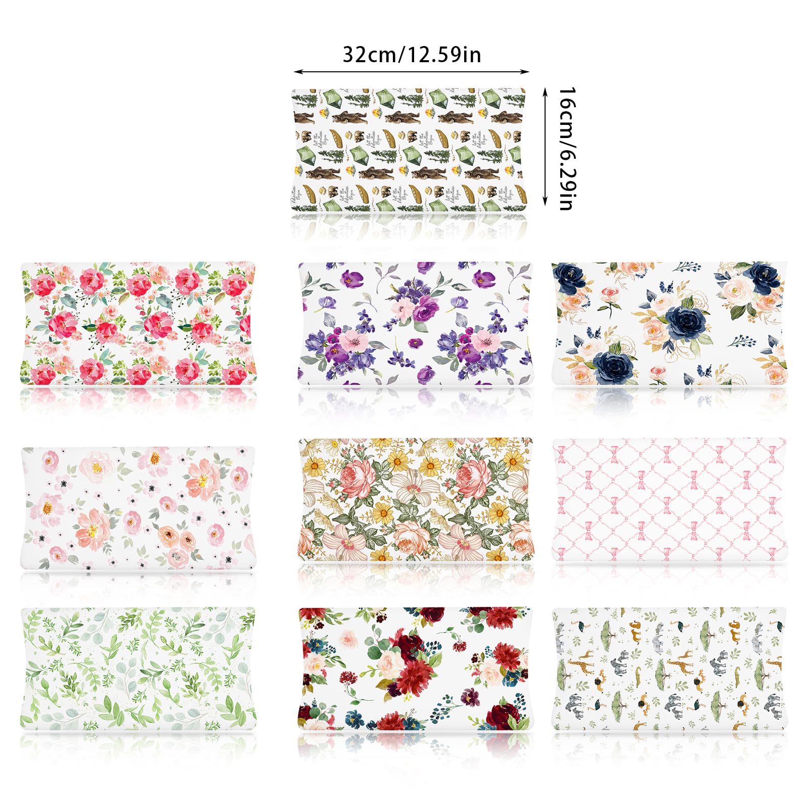 Soft Polyester Changing Pad Cover for Nursery & Infant Massage - Waterproof, Comfortable & Breathable - Perfect for Diaper Changes, Baby Care & Newborn Essentials