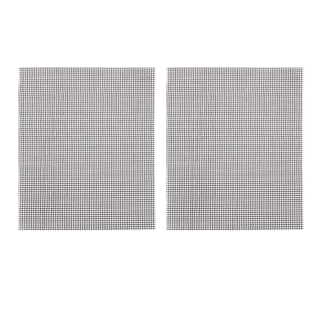 SOLUSTRE 2-Pack Stainless Steel Mesh Grill Mats - Heavy Duty BBQ Cooking Rack for Baking, Grilling & Cooling - Perfect for Outdoor BBQ, Camping, Backyard Parties & Kitchen Use