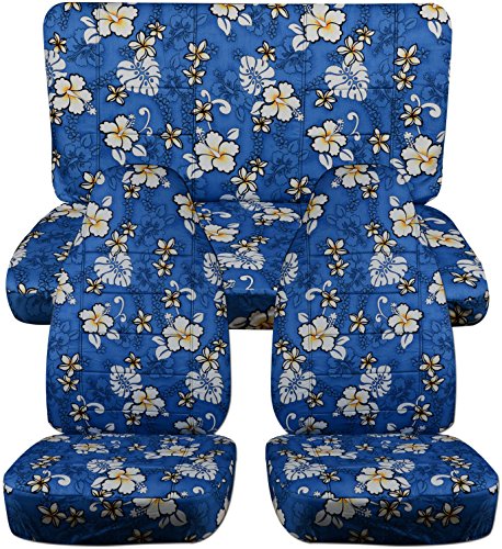 Blue w Flowers