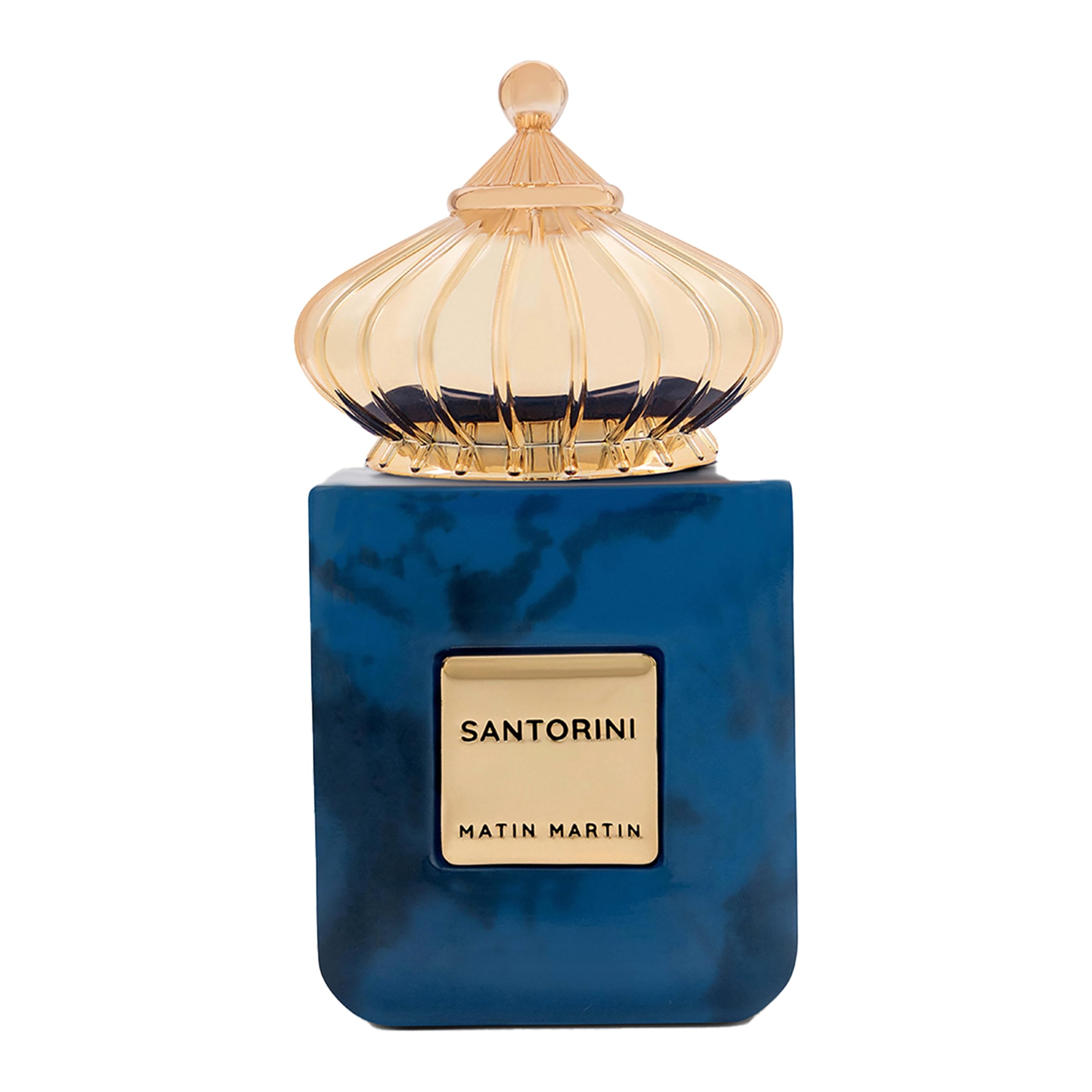 Santorini Spicy Woody Fragrance Perfume for Women & Men - Citrus Floral Unisex Eau de Parfum - 3.4 oz Arabian Scent for Date Night & Special Occasions