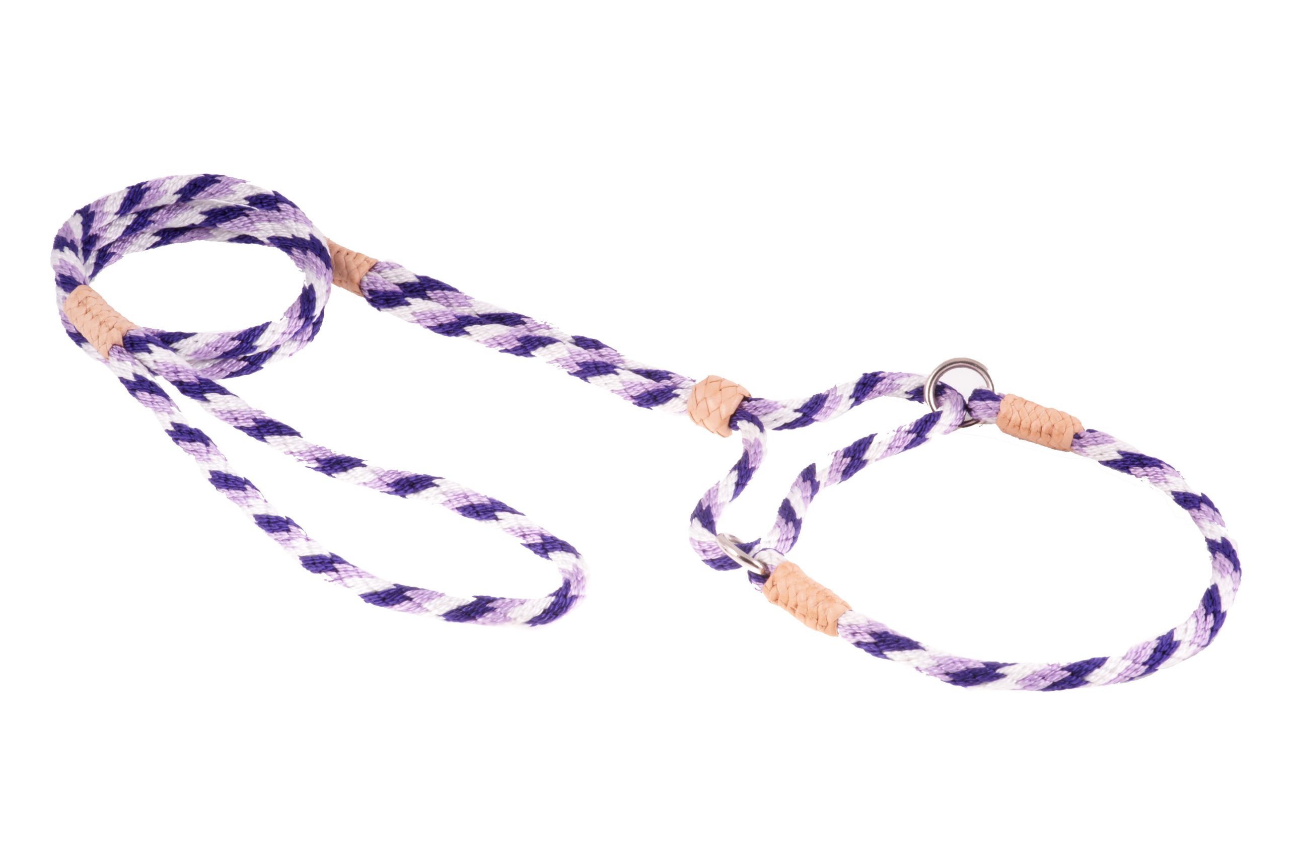 Alvalley Martingale Dog Leash with Collar - Soft Nylon Training Leash for Small & Medium Dogs - Includes Tagua Bead Stopper - Adjustable & Comfortable for Walking, Running & Obedience Training - Perfect for Daily Walks, Park Visits & Outdoor Adventures