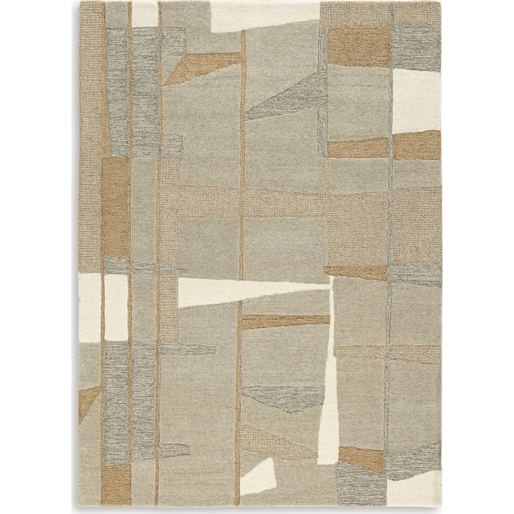 Stylish Abbotton Area Rug - Soft & Durable Non-Slip Living Room Carpet - Perfect for Bedroom, Office, and Home Decor