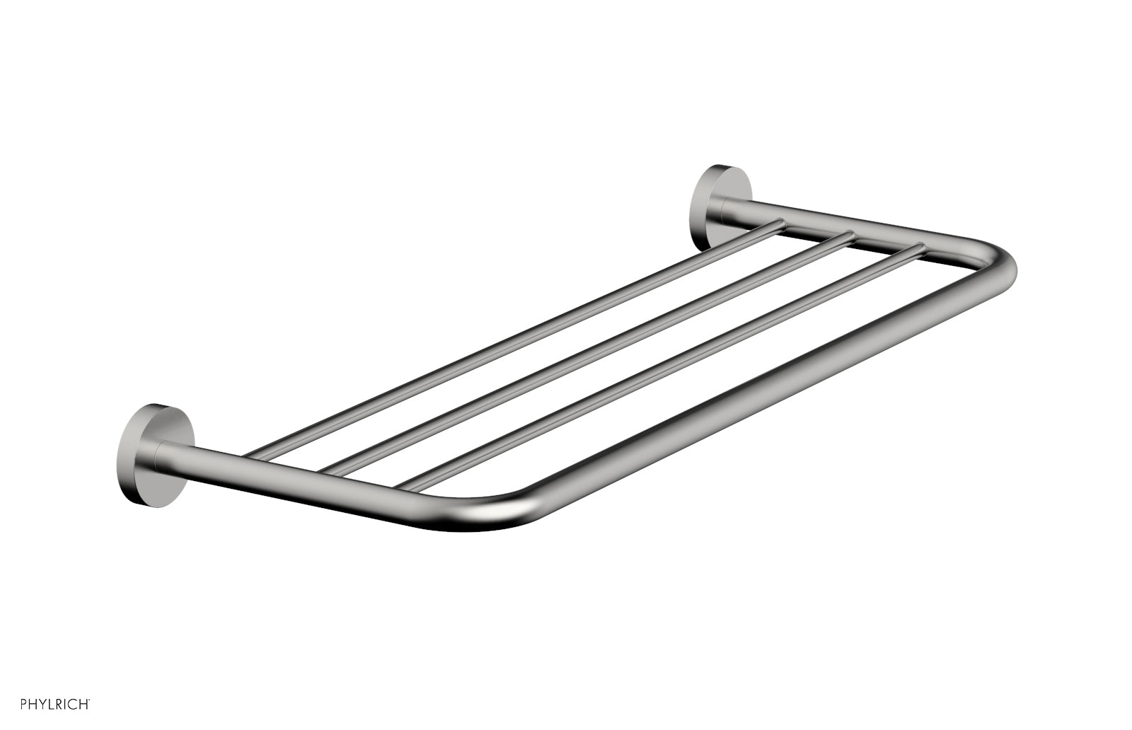 Stainless Steel Towel Rack & Shelf - DB45 Bathroom Organizer for Hand & Bath Towels | Perfect for Bathroom, Kitchen & Laundry Room Storage