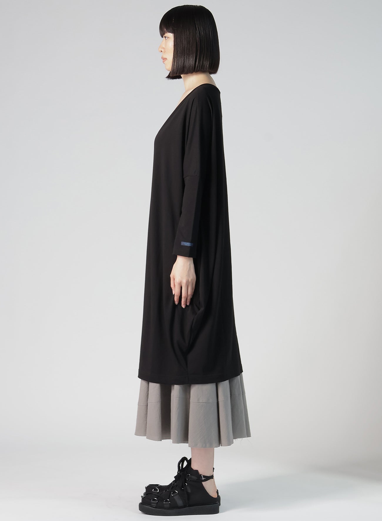 Soft and Comfortable Cotton Single Jersey Dolman Sleeve Big Dress - Perfect for Casual Wear, Summer Outfits, and Relaxing at Home