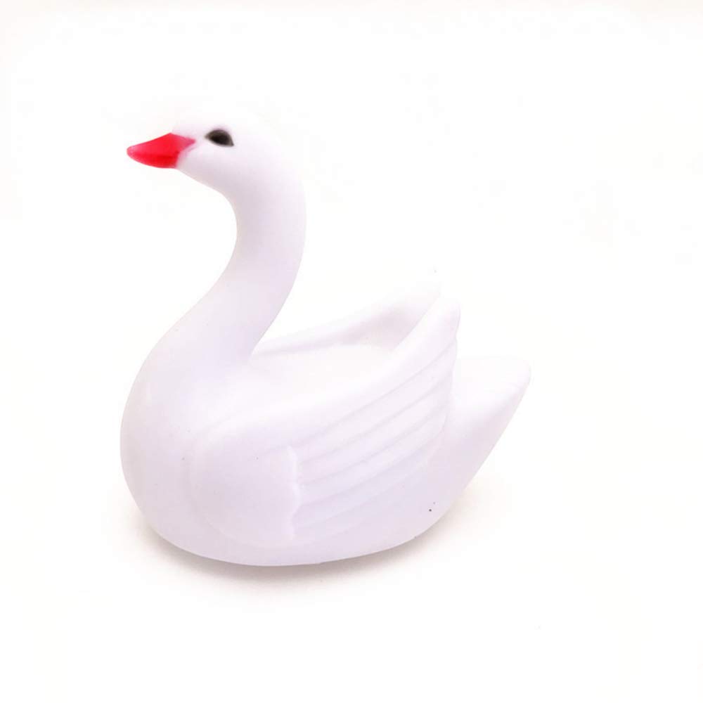 LIZHOUMIL 7-Color Changing LED Night Light for Kids - Swan Shape Desk & Bedside Lamp for Nursery, Bedroom, Dorm Room | Soft Glow for Sleep, Reading, and Relaxation