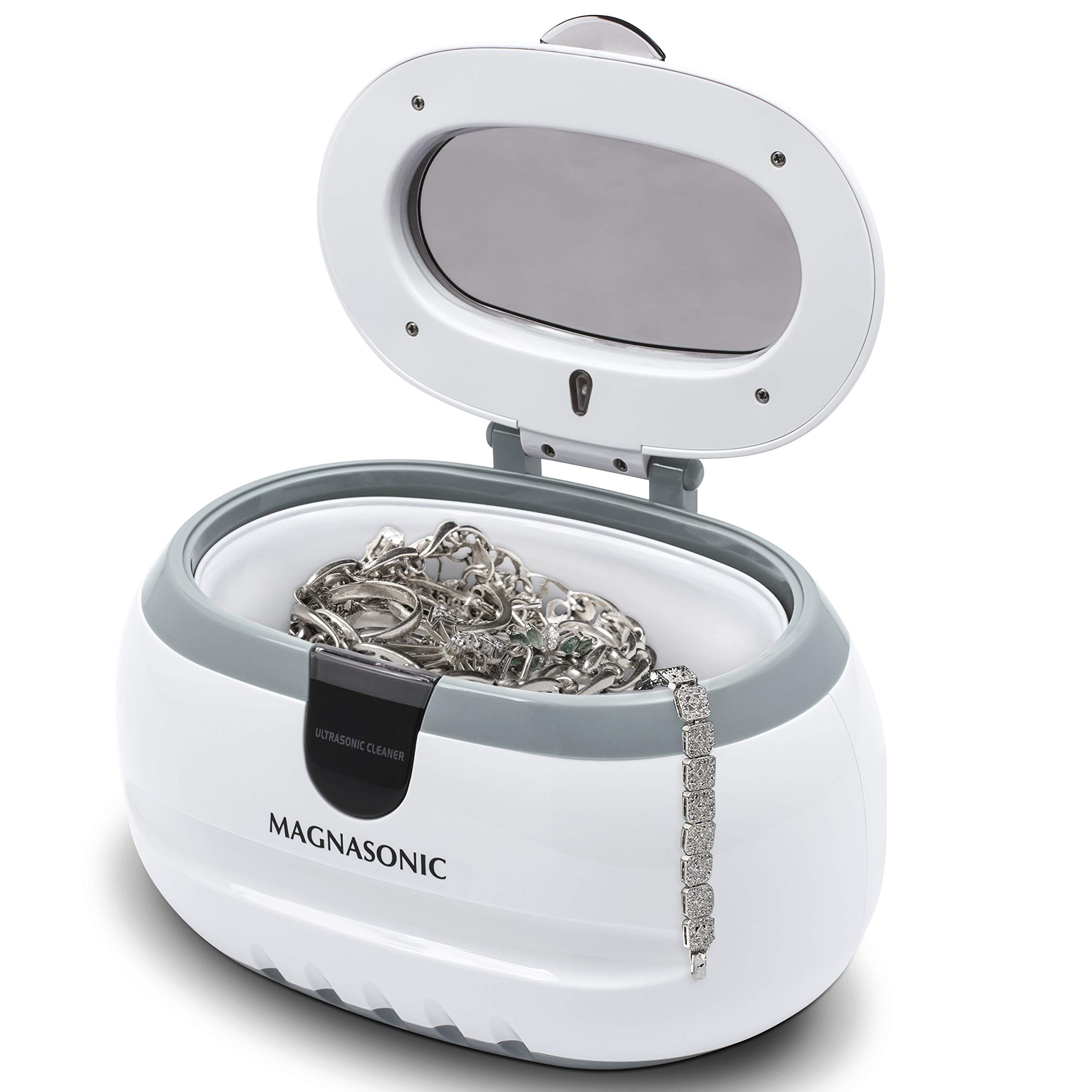 Magnasonic CD2800 Professional Ultrasonic Jewelry Cleaner Machine - Clean Eyeglasses, Watches, Rings, Necklaces, Coins & More | Perfect for Jewelry, Eyewear, Watches & Small Items at Home or Jewelry Stores