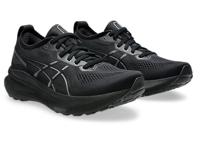 ASICS Women's Gel-Kayano 31 Running Shoes - Black/Black (B Width) | Stability & Cushion for Long-Distance Running, Jogging, Gym Workouts