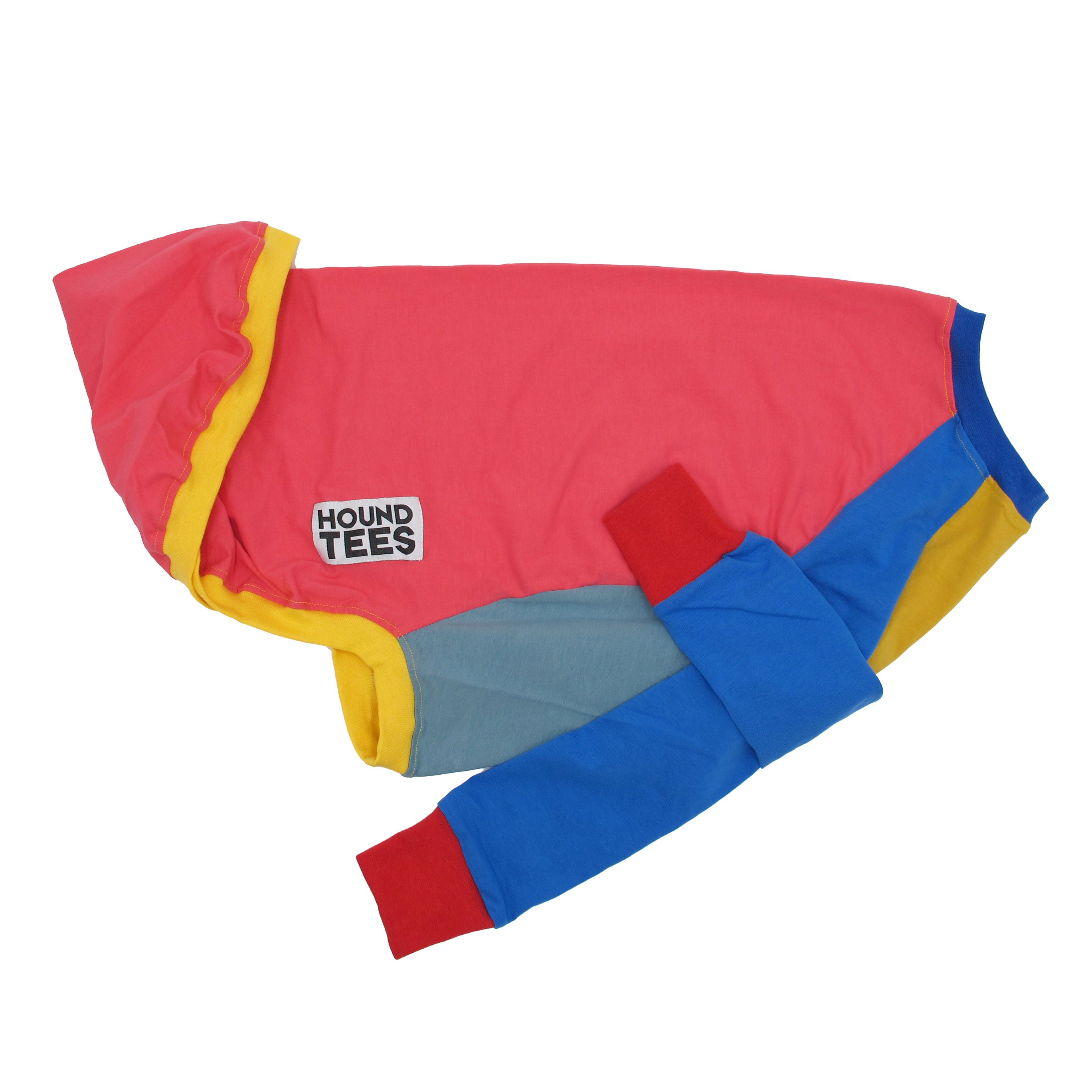Frankie Jester Greyhound Long Sleeve T-Shirt - Comfortable Dog Lover Apparel for Casual Wear & Outdoor Activities