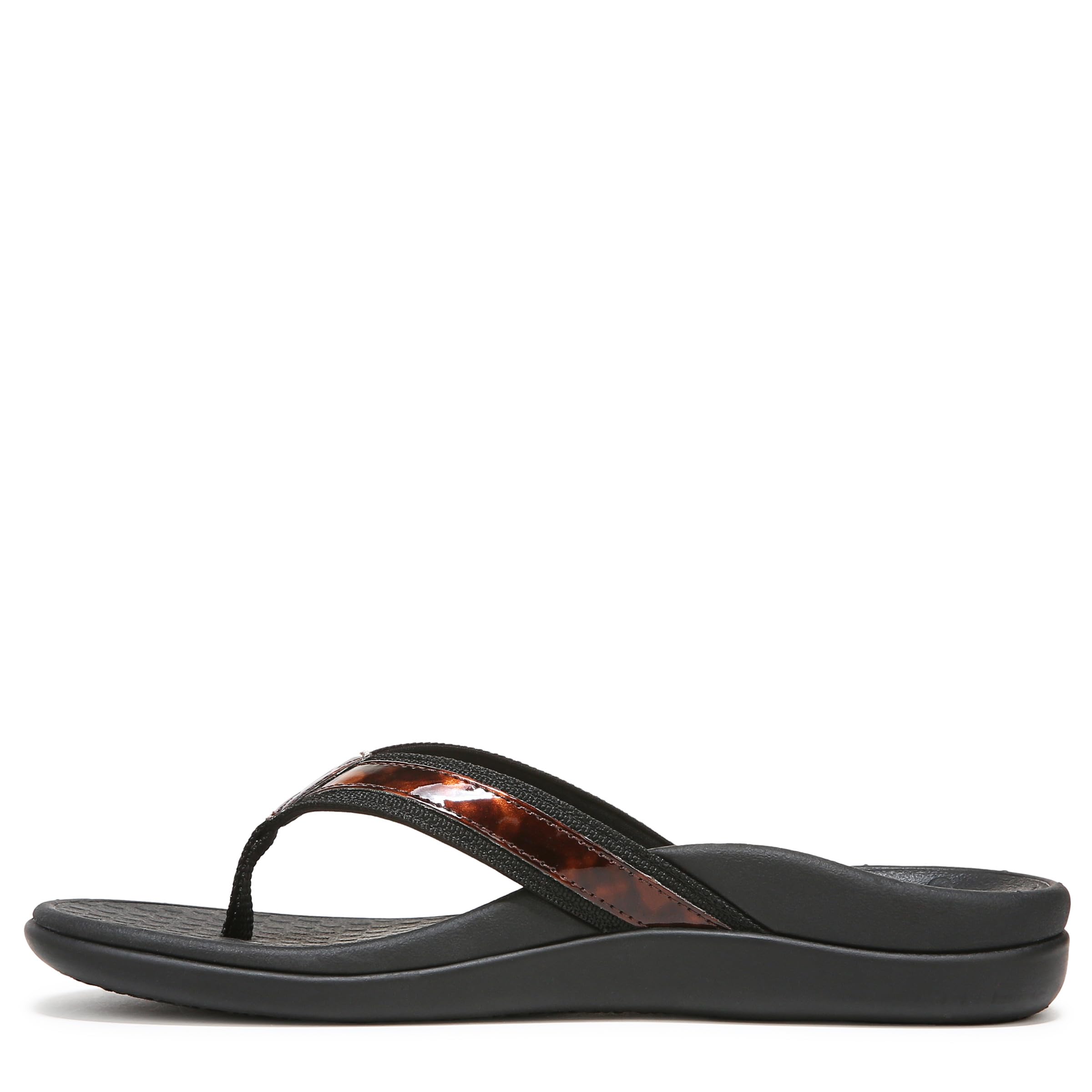 Vionic Women's Tide Toe Post Sandals - Comfortable Orthopedic Flip Flops with Arch Support for Walking, Beach & Pool Use