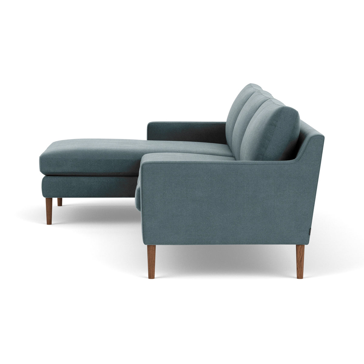 Astha Fabric Left Chaise Sofa - Modern L-Shaped Sectional Couch with Reversible Design for Living Room, Lounge & Home Theater Comfort