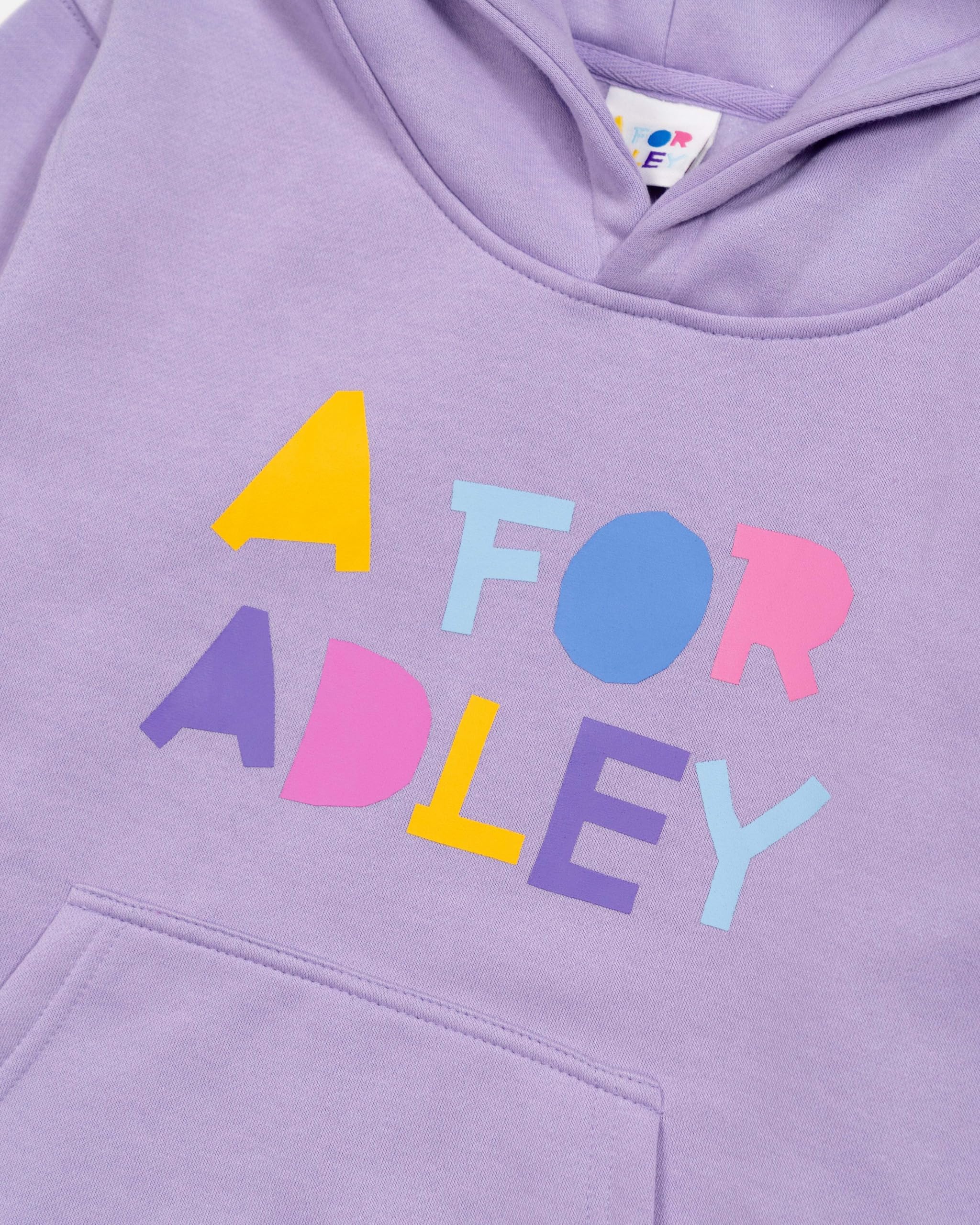 Adley BFF Hoodie with Rainbow Logo - Show Love for Adley & YouTube Videos - Perfect for Fans & Gifts