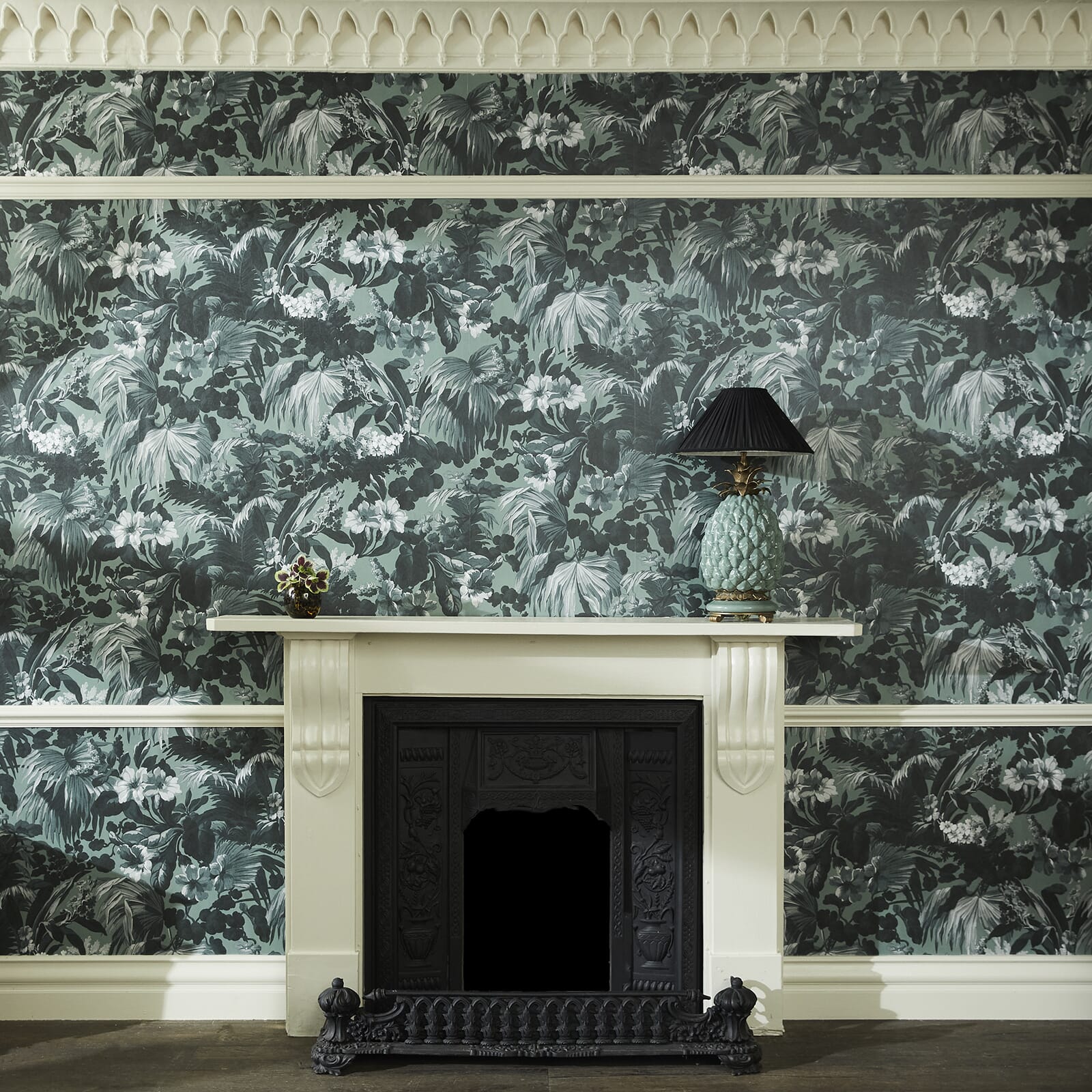 LIMERENCE Wallpaper Fern - Premium Botanical Wall Decor for Home & Office | Perfect for Living Room, Bedroom, and Workspace Aesthetics