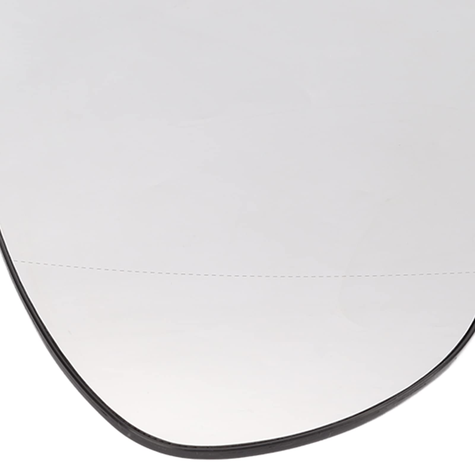 Qiilu Heated Side Mirror Replacement for Nissan Qashqai J10 2006-2013 - Left Side Exterior Mirror Glass (2PCS) - Perfect for Winter Driving & Enhanced Visibility